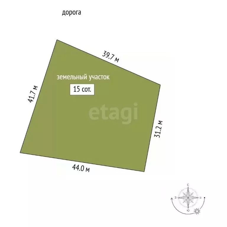 Участок в Крым, Ялта муниципальный округ, Гаспра пгт ш. ... - Фото 2