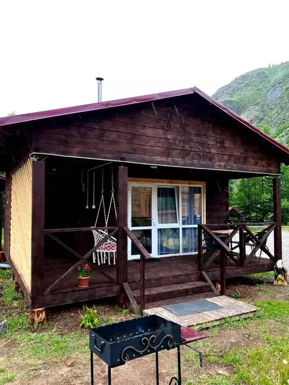 Дом в Алтай, Улаганский район, с. Акташ Ленинская ул., 17Б (24 м) - Фото 1