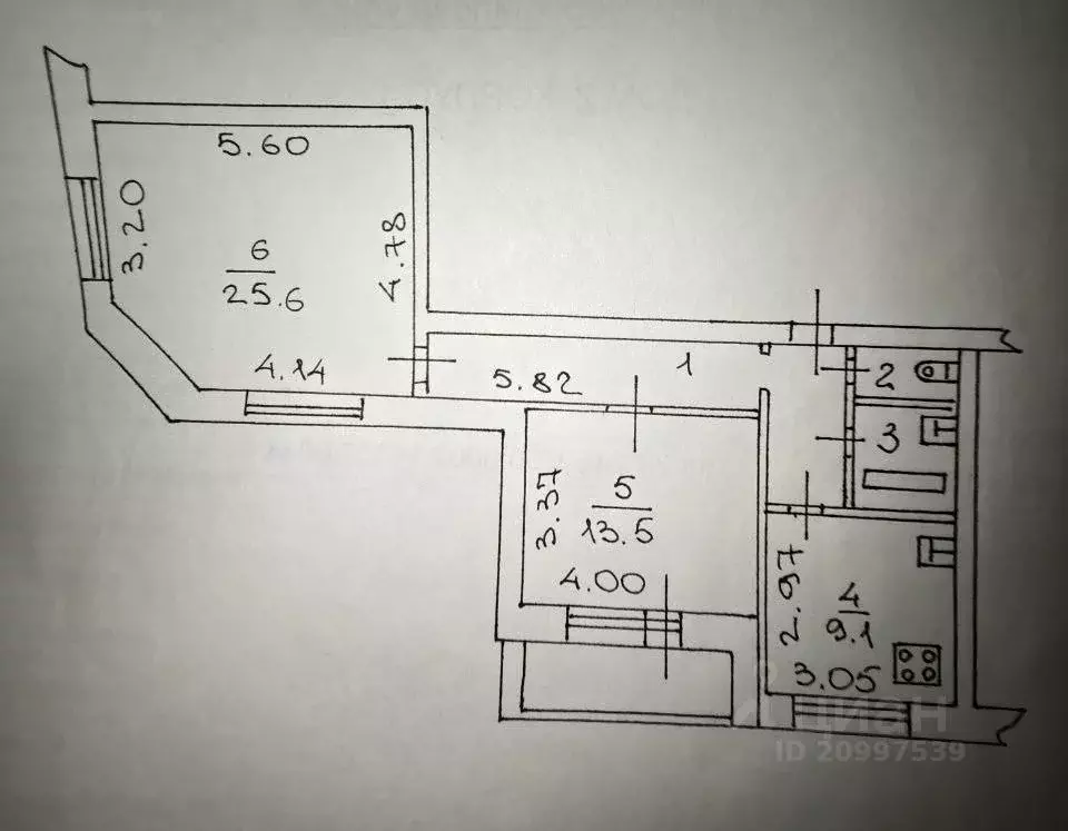 2-к кв. Новгородская область, Великий Новгород ул. Ворошилова, 2к1 ... - Фото 2