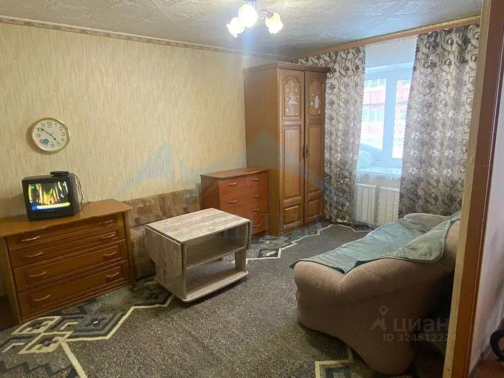 1-к кв. Красноярский край, Норильск ул. Строителей, 33 (30.1 м) - Фото 1