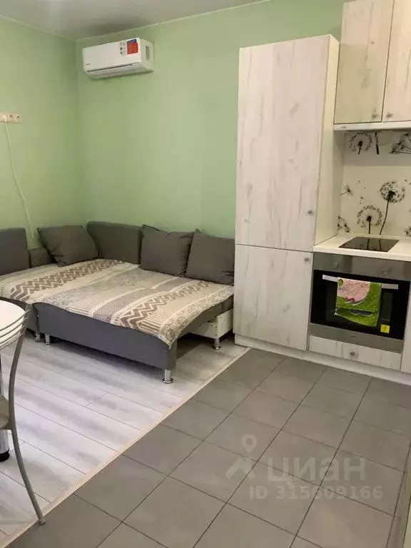 Студия Краснодарский край, Новороссийск Цемдолина тер., ул. Парковая, ... - Фото 1