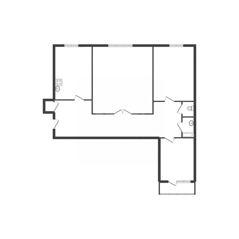 3-к кв. Смоленская область, Ярцево Школьная ул., 2 (59.6 м) - Фото 2