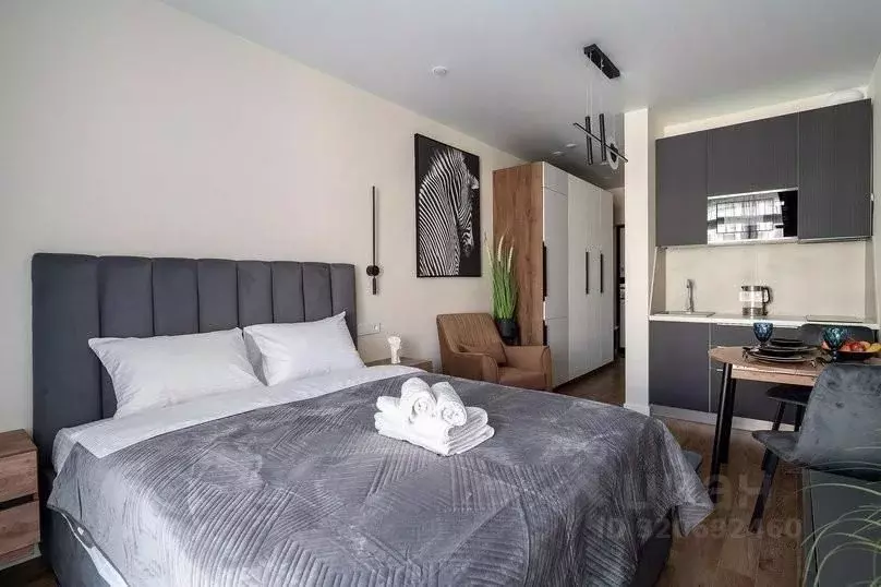 1-к кв. Краснодарский край, Сочи Бытха мкр, ул. Ясногорская, 16/2к4 ... - Фото 2