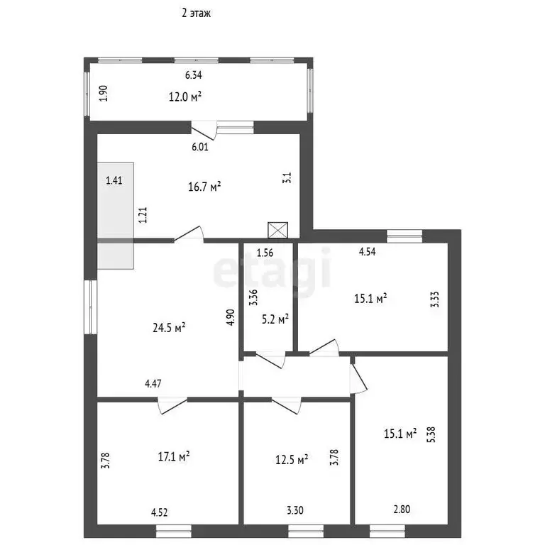 Дом в село Троицкое, Шоссейная улица (197.9 м) - Фото 2