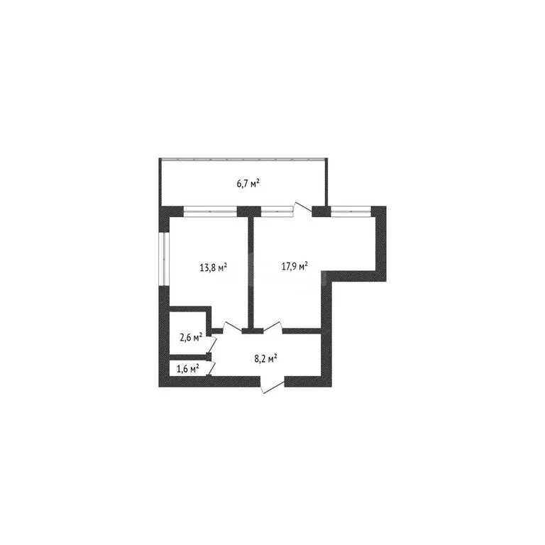 2-комнатная квартира: Нефтекамск, улица Декабристов, 9А (44.1 м) - Фото 1