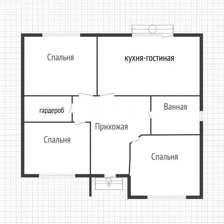 Дом в Калининская, Северная улица, 230 (93.4 м) - Фото 0