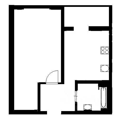 1-к кв. Московская область, Красногорск городской округ, Путилково пгт ... - Фото 2