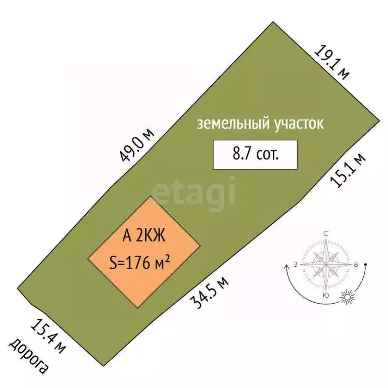Дом в Тюменская область, Тюмень ул. Бабарынка (176 м) - Фото 1