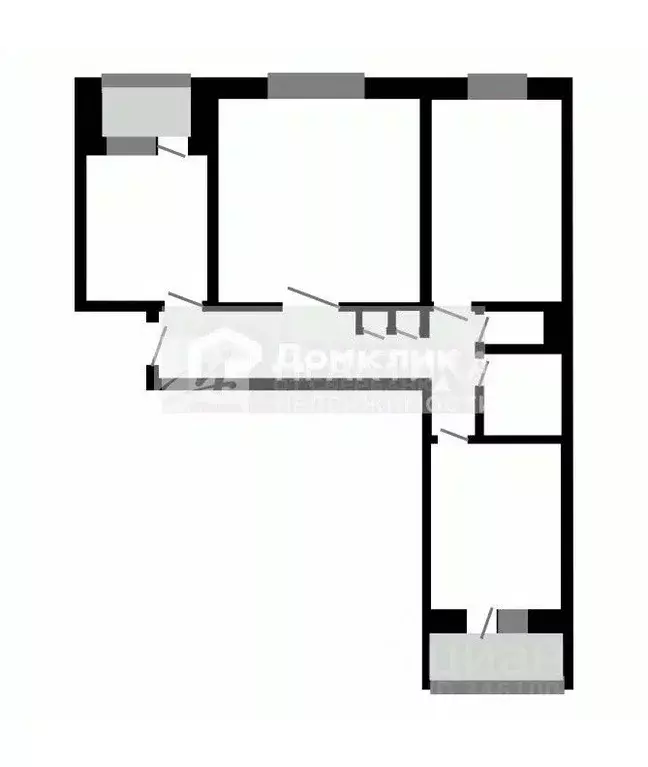 3-к кв. Москва Таллинская ул., 19К1 (60.9 м) - Фото 2
