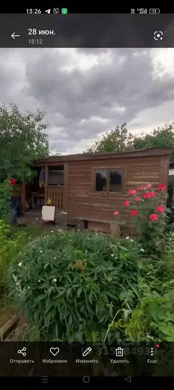 Дом в Самарская область, Сызрань Волжские Зори садоводческое ... - Фото 1