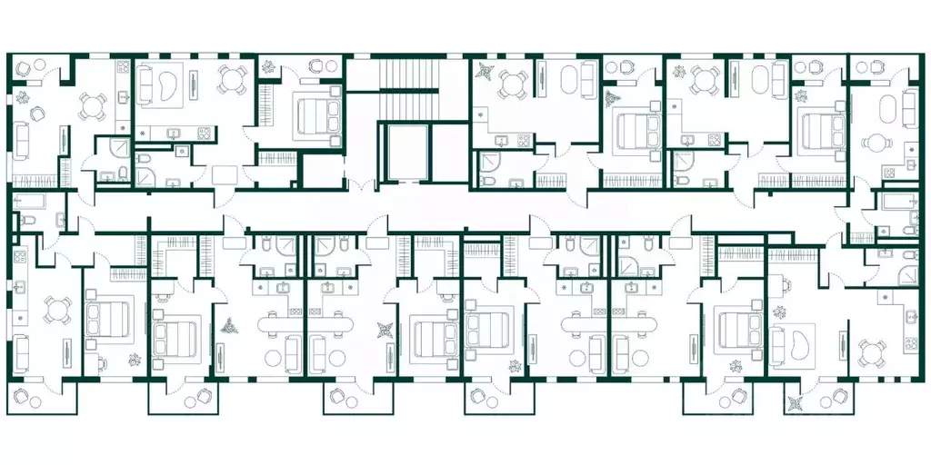 1-к кв. Дагестан, Дербент Новая История жилой комплекс (44.02 м) - Фото 2
