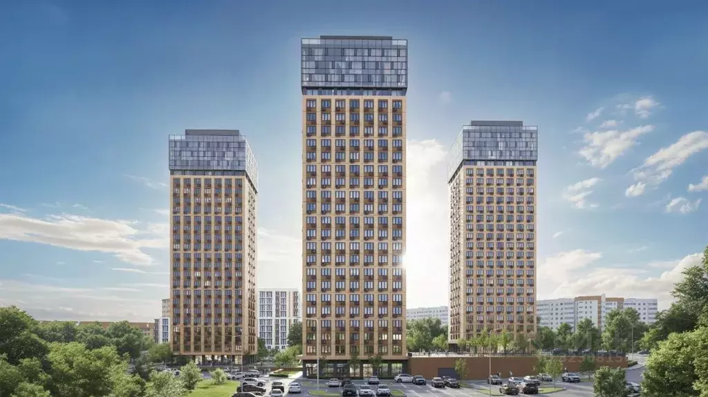 2-к кв. Нижегородская область, Нижний Новгород KM Печерский жилой ... - Фото 2