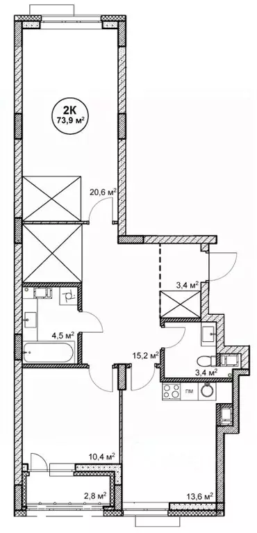 2-к кв. Нижегородская область, Нижний Новгород пос. Cовхоза Цветы,  ... - Фото 1