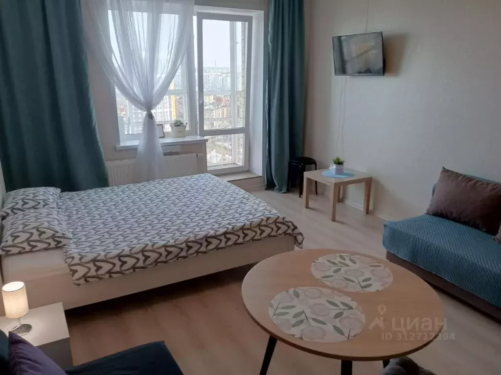 Студия Пермский край, Пермь ул. Нефтяников, 7 (33.0 м) - Фото 1