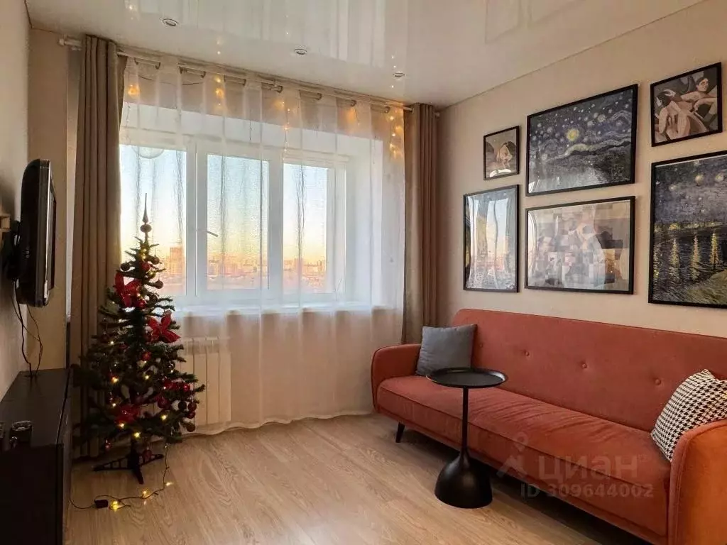 1-к кв. Тюменская область, Тюмень ул. Республики, 6 (39.0 м) - Фото 1