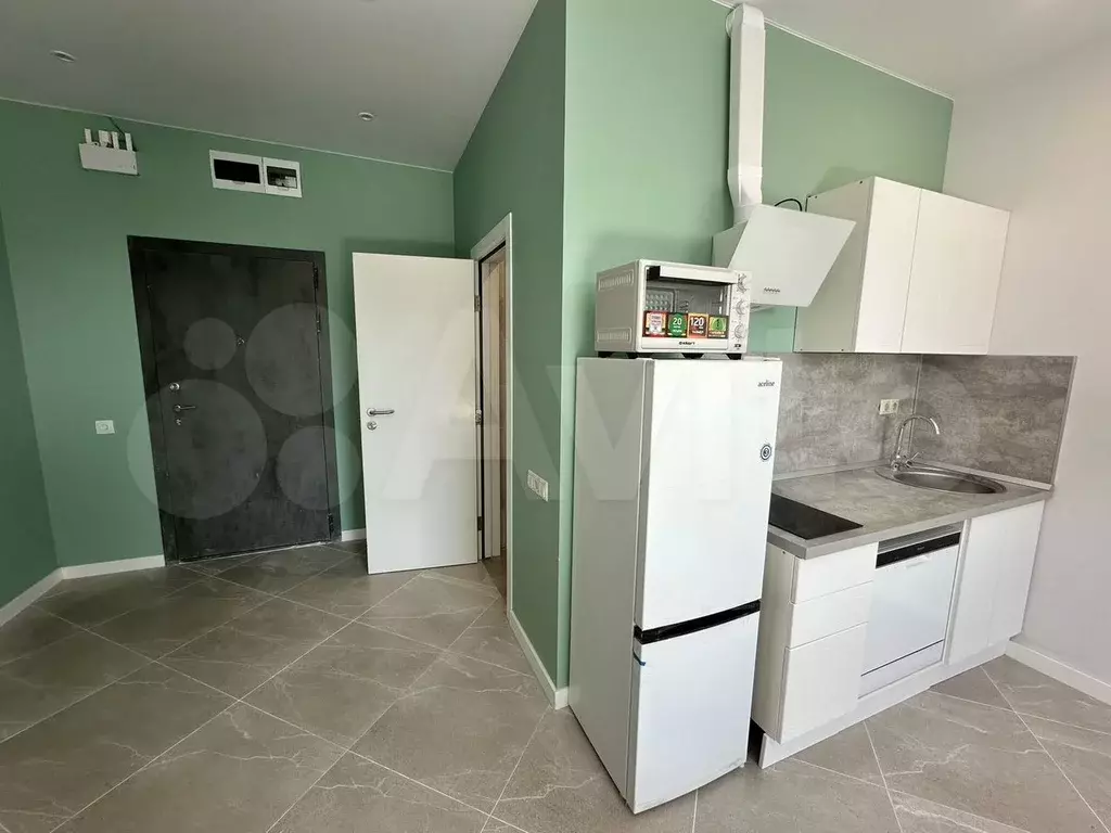 Апартаменты-студия, 27 м, 16/22 эт. - Фото 1