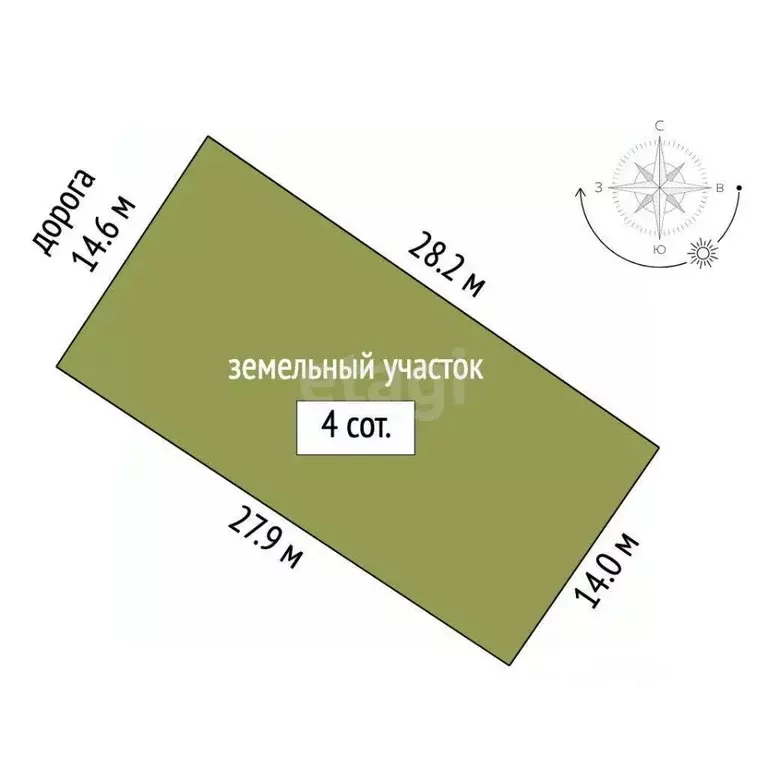 Участок в Севастополь Кипарис СНТ, Морской кв-л,  (4.0 сот.) - Фото 2