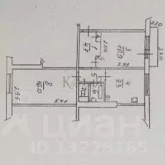 2-к кв. Рязанская область, Рязань ул. Белякова, 26 (46.5 м) - Фото 1