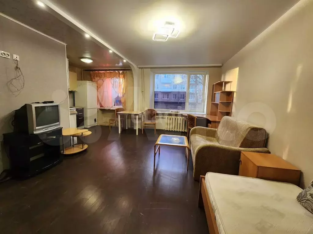Квартира-студия, 29,6 м, 1/5 эт. - Фото 1