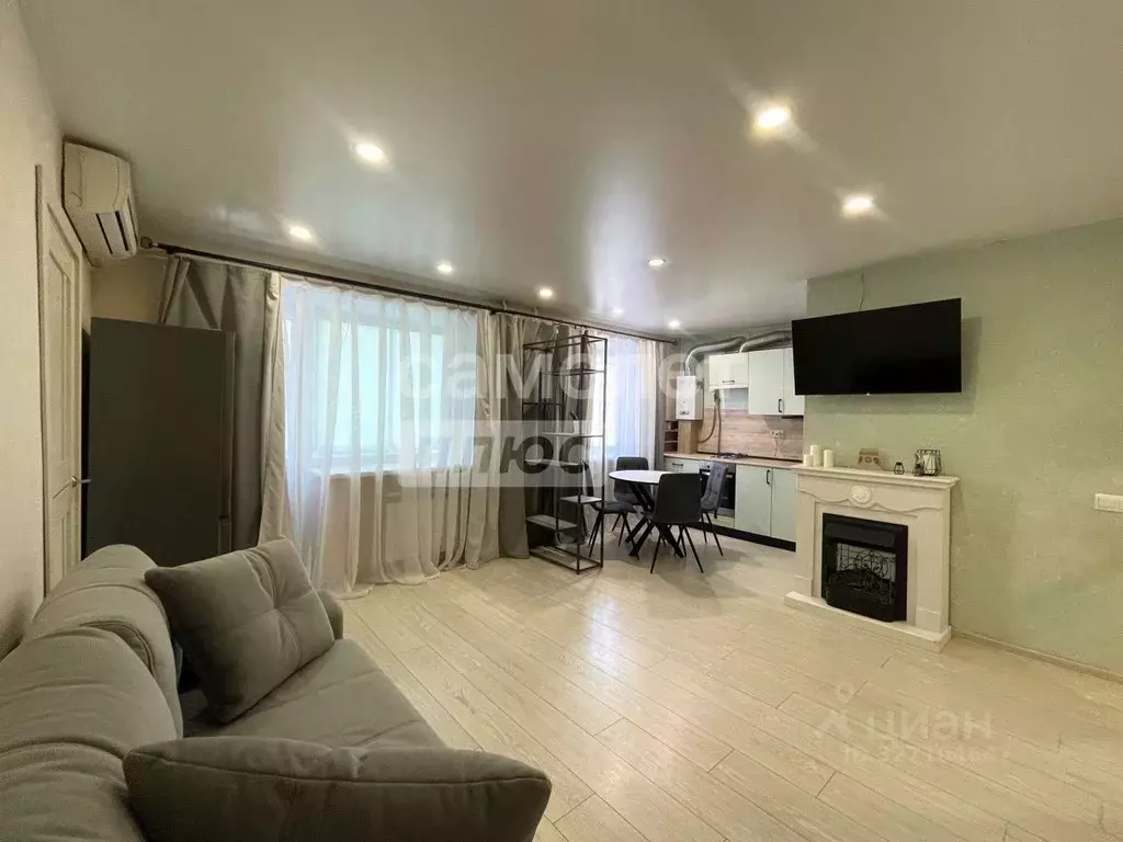 1-к кв. Калужская область, Обнинск ул. Курчатова, 2 (43.2 м) - Фото 2