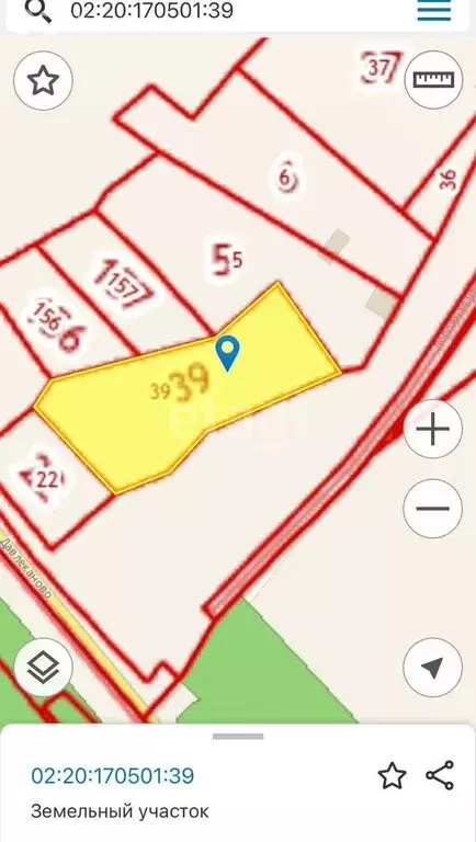 Участок в деревня Ольговка, Дорожная улица (35.1 м) - Фото 2