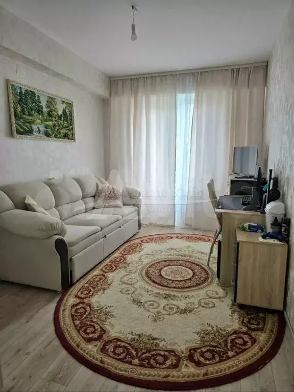 1-к. квартира, 33,9 м, 1/9 эт. - Фото 0