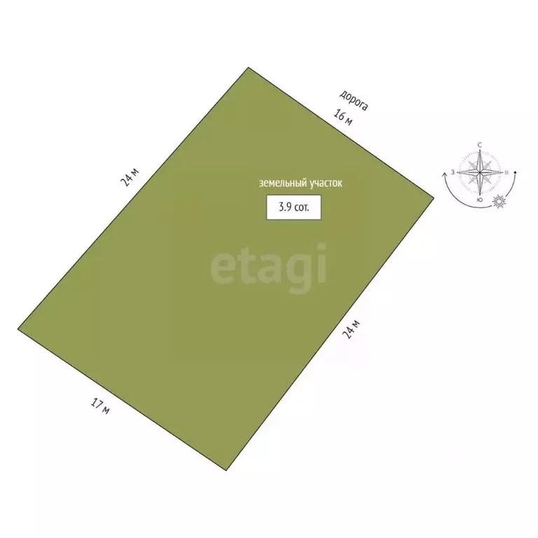 Участок в Башкортостан, Стерлитамакский район, Отрадовский сельсовет, ... - Фото 2