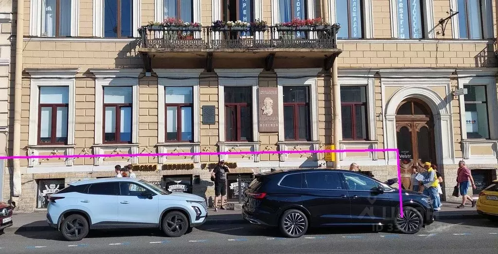 Помещение свободного назначения в Санкт-Петербург наб. Реки Фонтанки, ... - Фото 0