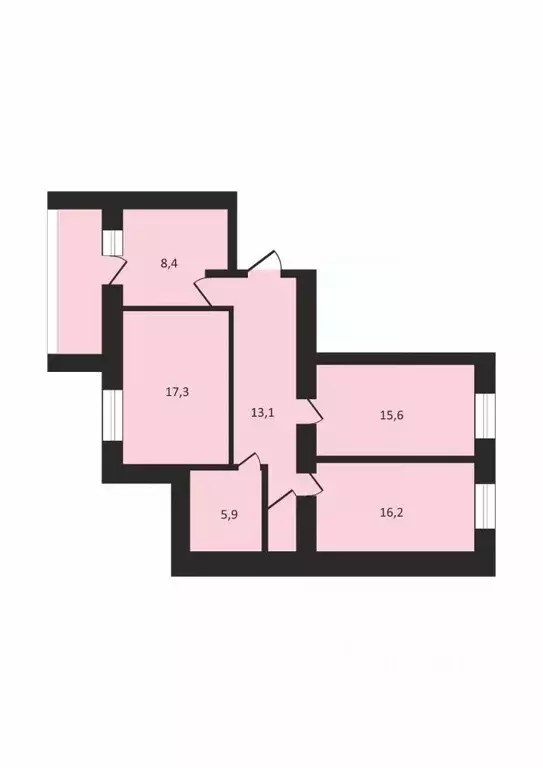 3-к кв. Владимирская область, Владимир ул. Никитина, 7 (79.0 м) - Фото 1