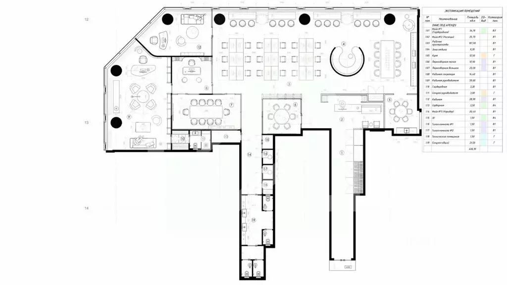 Помещение свободного назначения в Москва ул. Ермакова Роща, 1с1 (448 ... - Фото 2