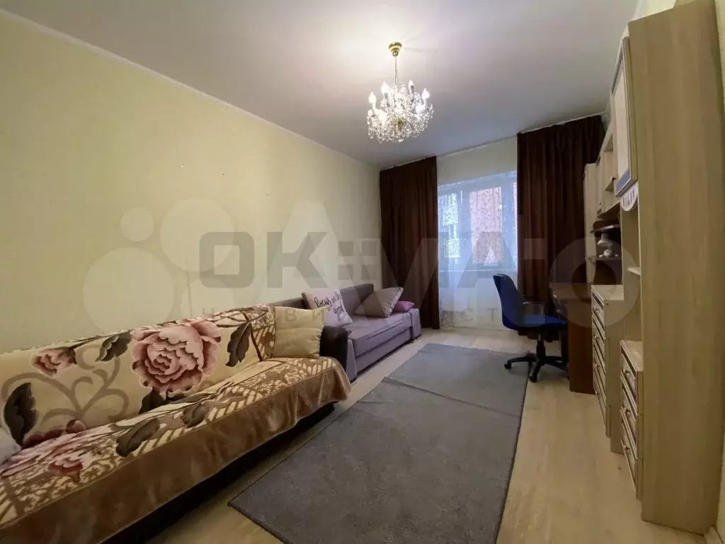 1-к. квартира, 44 м, 4/17 эт. - Фото 0