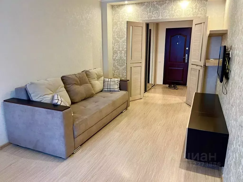 1-к кв. Омская область, Омск ул. Перелета, 24 (41.0 м) - Фото 1
