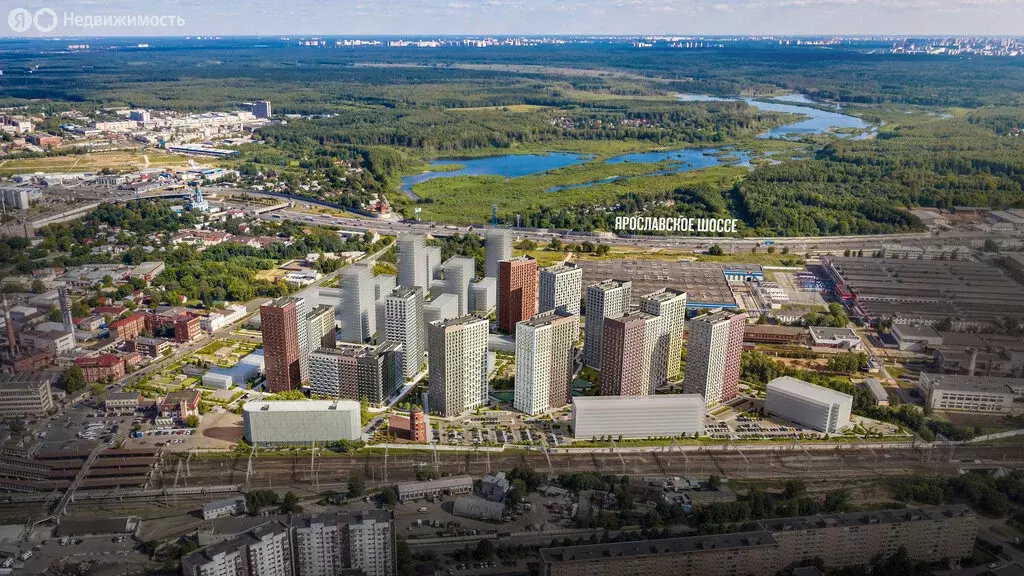 2-комнатная квартира: Мытищи, жилой комплекс Яуза Парк, к8 (55.9 м) - Фото 1