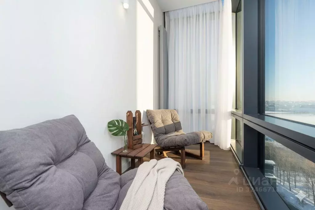 1-к кв. Татарстан, Казань Шоссейная ул., 57 (55.0 м) - Фото 2