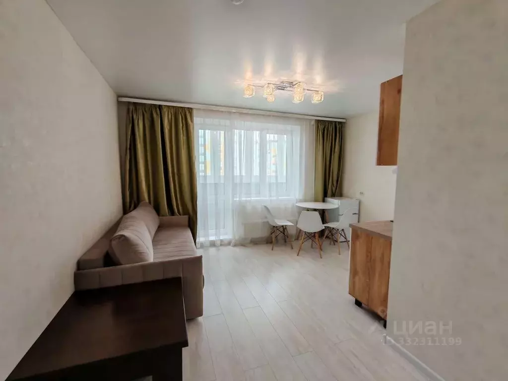Студия Пермский край, д. Кондратово ул. Г.Н. Нифантова, 3к1 (23.8 м) - Фото 2