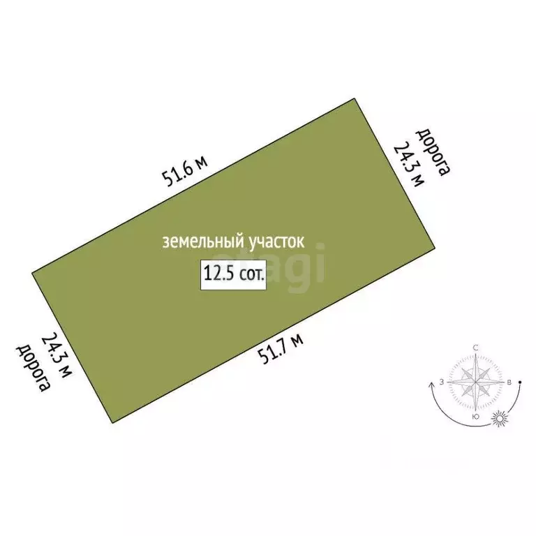 Участок в Мордовия, Кочкуровский район, с. Мурань  (12.0 сот.) - Фото 1