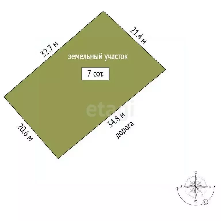 Участок в Костромская область, Костромской район, Чернопенское с/пос, ... - Фото 2