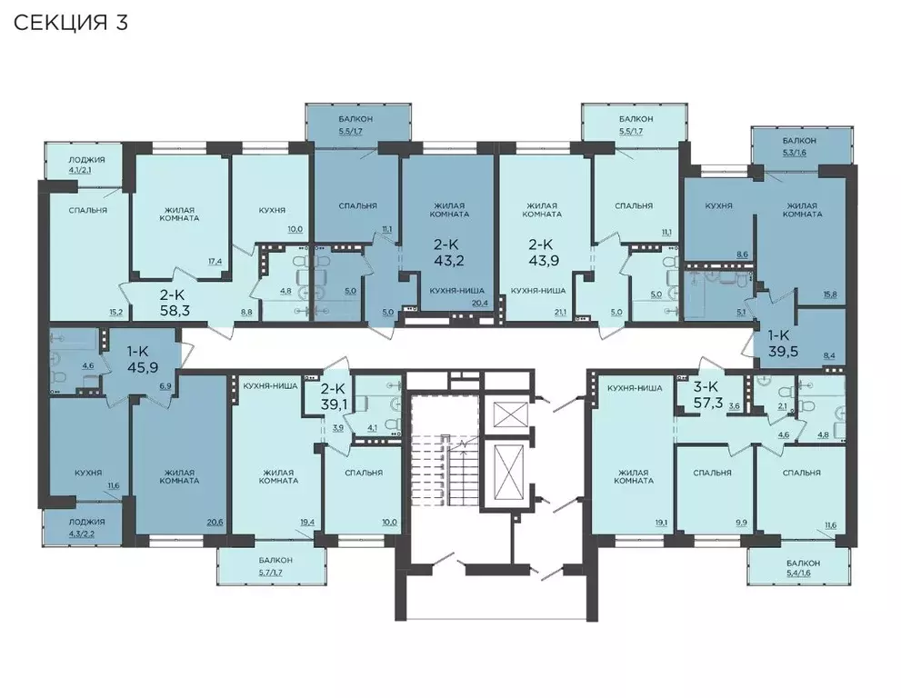 1-к кв. Красноярский край, Красноярск Свердловская ул., 6Е (39.5 м) - Фото 2