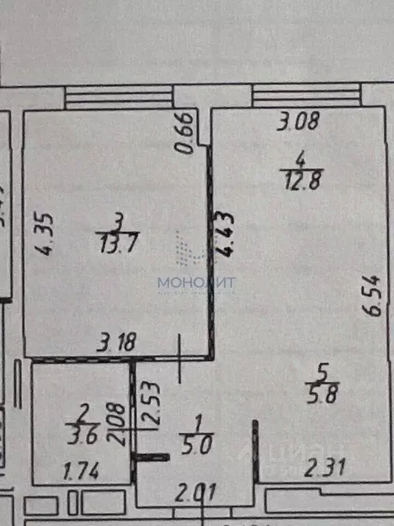 1-к кв. Москва ул. Саларьевская, 8к1 (41.0 м) - Фото 2