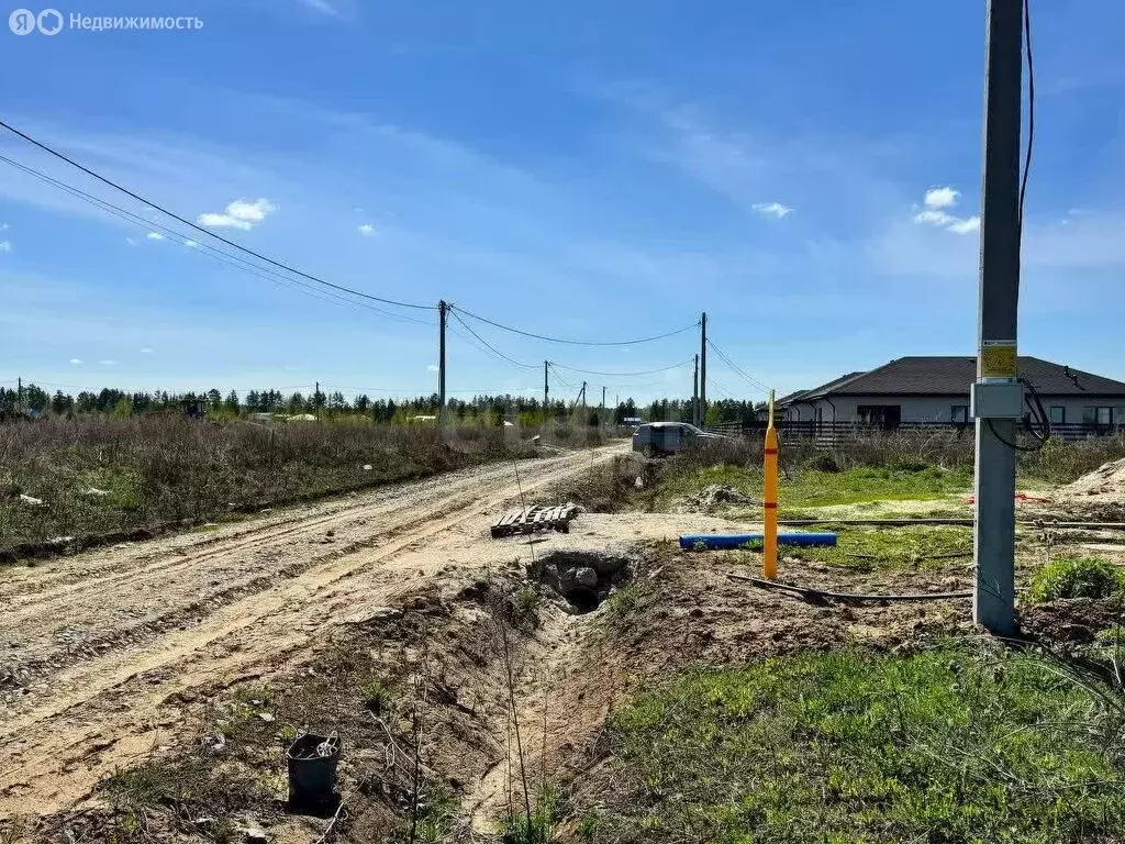 Участок в село Успенка, коттеджный посёлок Успенский, Осенняя улица ... - Фото 2