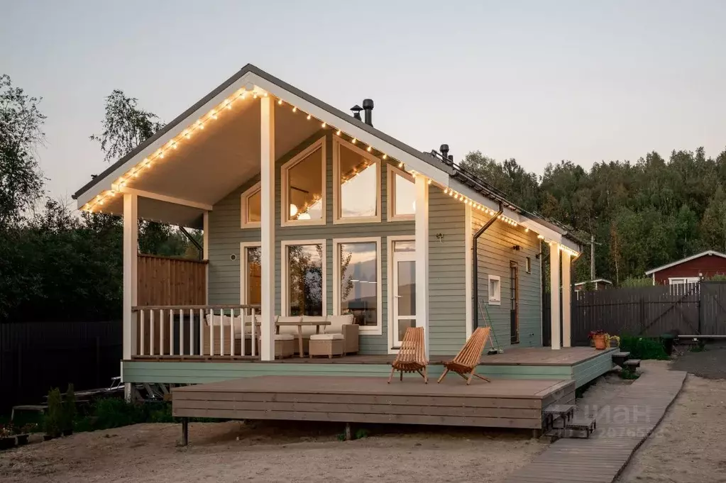 Дом в Карелия, Кондопожский район, Кончезерское с/пос, с. Кончезеро, ... - Фото 1