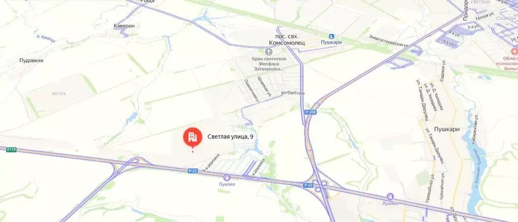 Участок в Тамбовская область, Тамбовский муниципальный округ, пос. ... - Фото 1