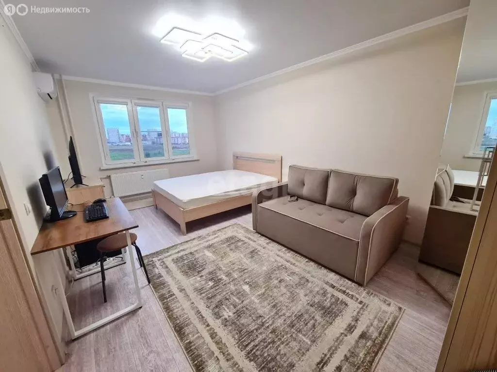 1-комнатная квартира: Анапа, улица Адмирала Пустошкина, 22к12 (38 м) - Фото 2