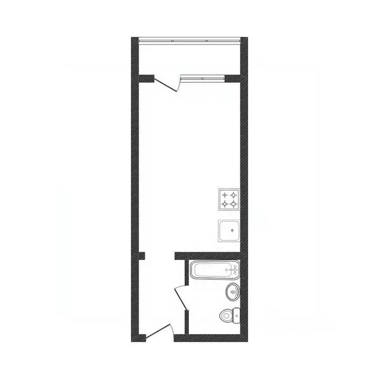 Студия Алтайский край, Барнаул ул. Советской Армии, 71 (32.6 м) - Фото 2