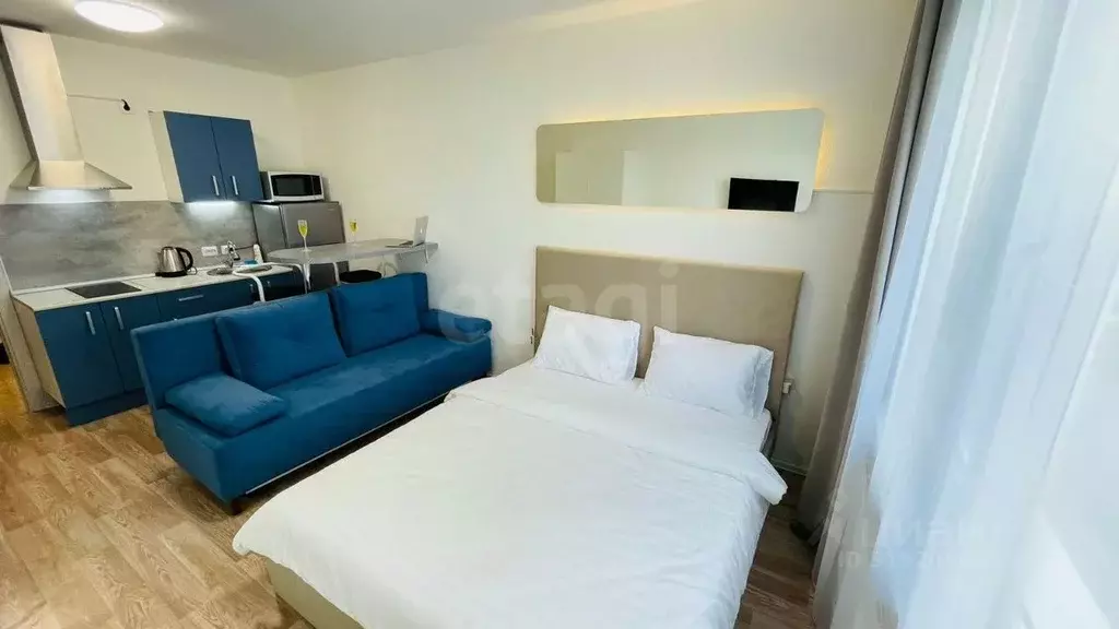 Студия Санкт-Петербург дор. Муринская, 27к2 (21.1 м) - Фото 1