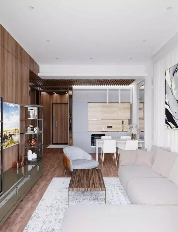 Студия Москва 1-й Красногвардейский проезд, 22с1 (65.0 м) - Фото 2