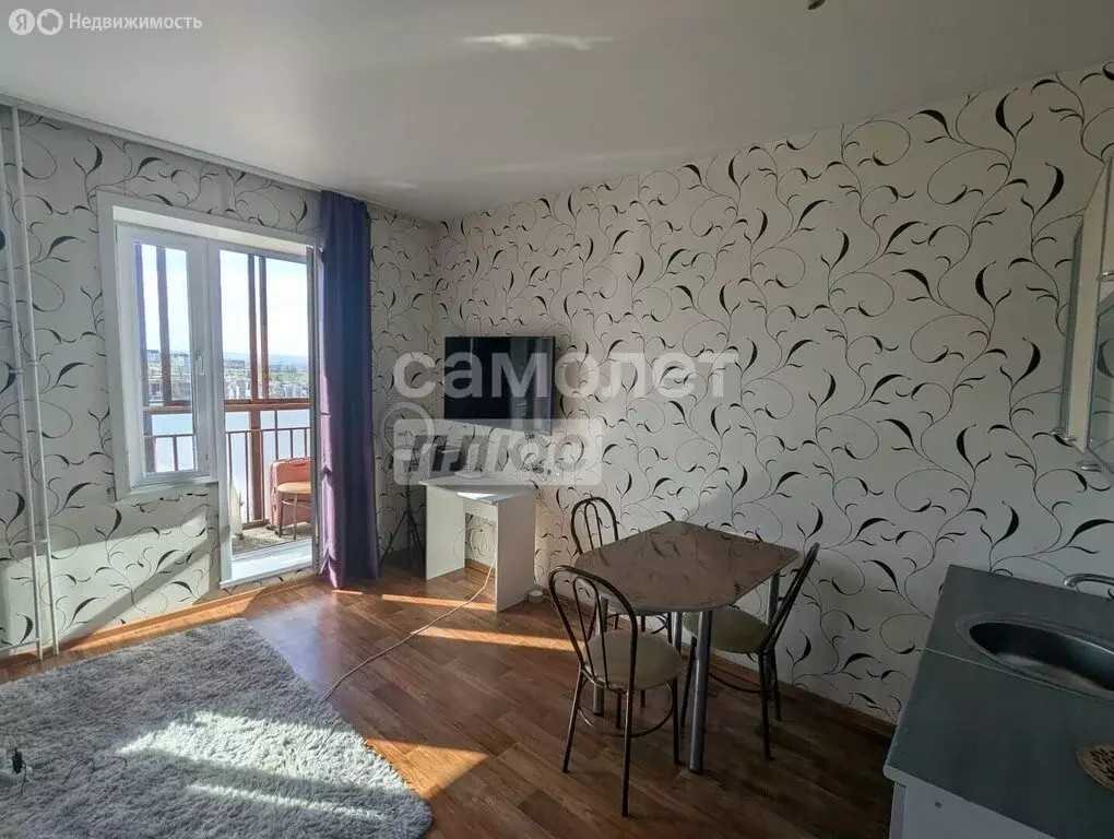 Квартира-студия: Иркутск, проезд Юрия Тена, 12/1 (33.3 м) - Фото 1