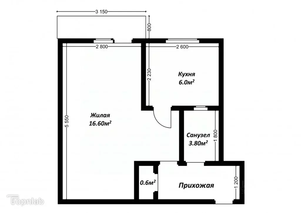 1-к кв. Кабардино-Балкария, Нарткала Урванский район, ул. Бозиева ... - Фото 2