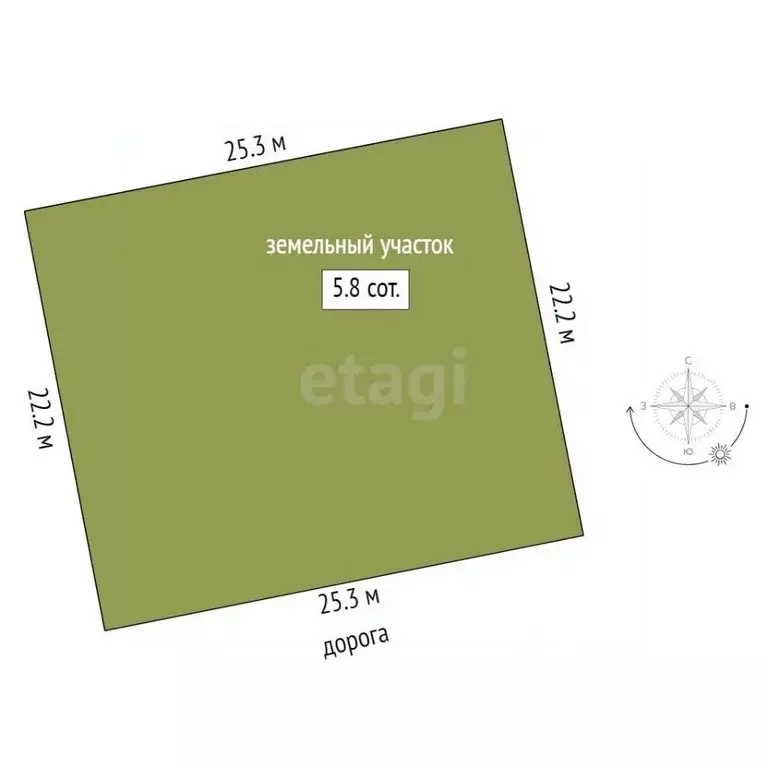 Участок в Ростовская область, Багаевский район, Манычское с/пос, ... - Фото 2