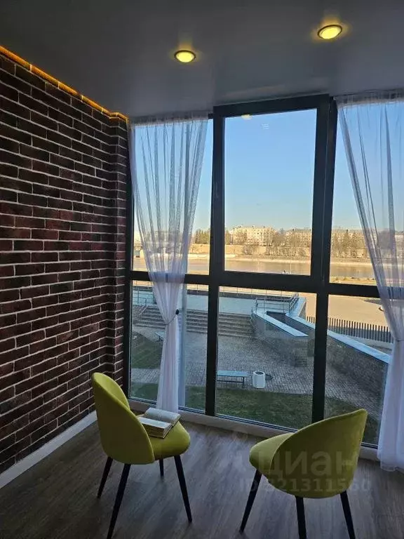 Студия Псковская область, Псков Ольгинская наб., 5А (42.0 м) - Фото 1